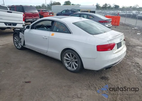 2016 Audi A5 2.0T Premium z USA, uszkodzony, nr VIN WAUM2AFR2GA012403